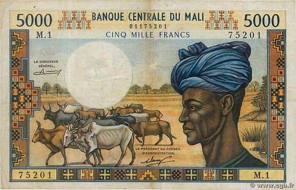 5000 Francs