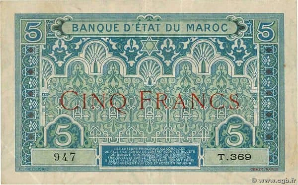 5 francs