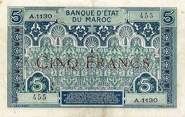 5 francs