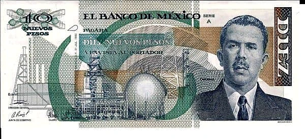 10 Nuevos Pesos