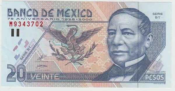 20 Pesos