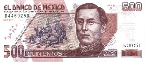 500 Nuevos Pesos