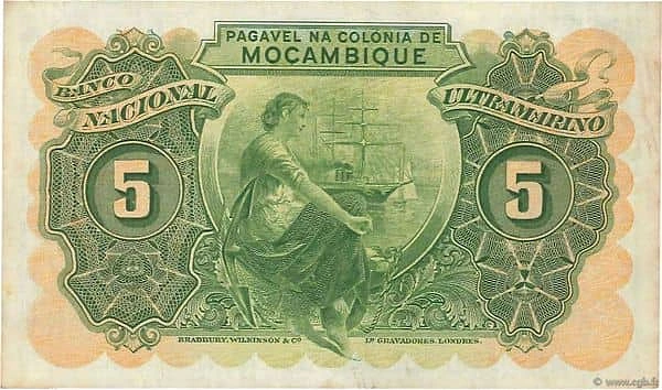 5 Escudos