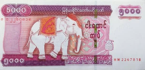 5000 kyats