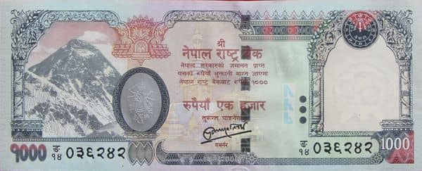 1000 Rupees