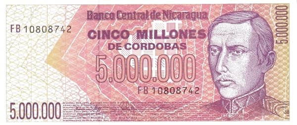 5000000 Cordobas
