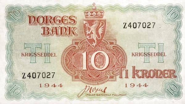 10 Kroner Government in Exile