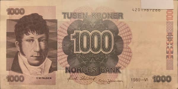 1000 Kroner