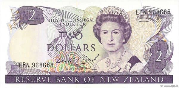 2 Dollars Elizabeth II