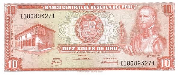 10 Soles de Oro