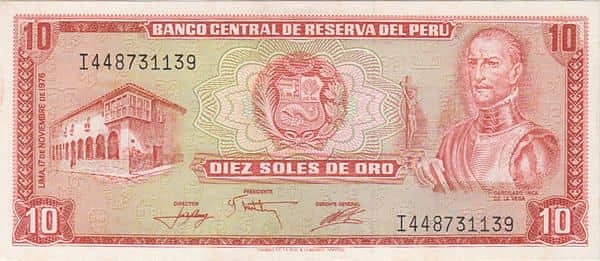10 Soles De Oro