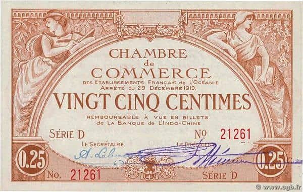 25 Centimes
