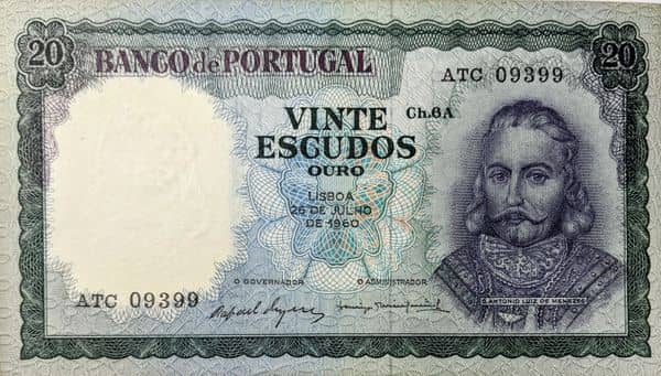 20 Escudos