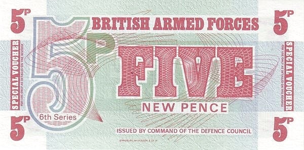 5 new pence (6ª Serie)