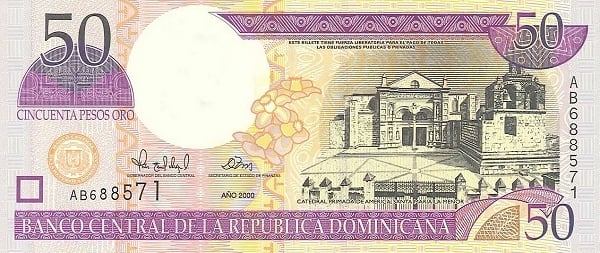 50 pesos oro