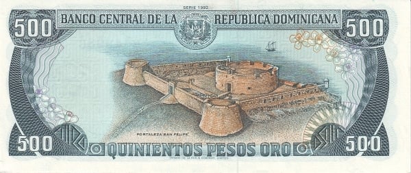 500 pesos oro