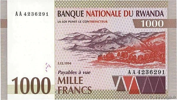 1000 Francs