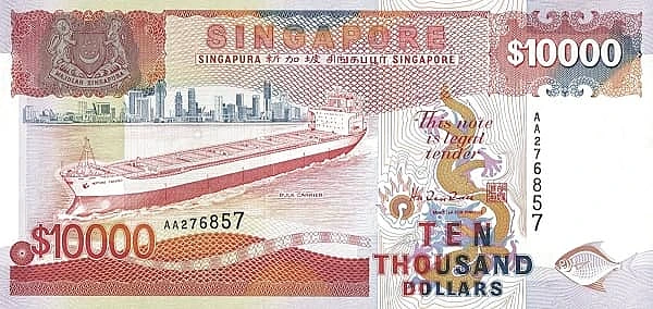 10000 Dollars