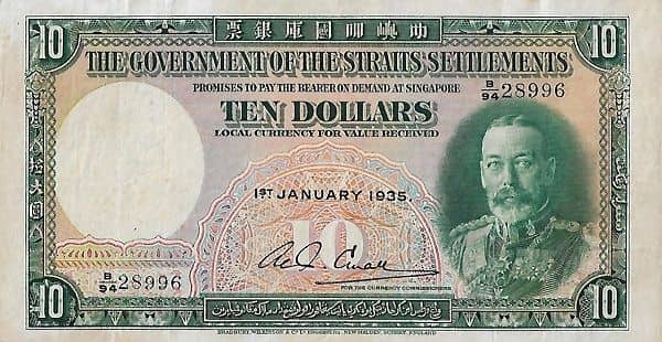 10 Dollars George V