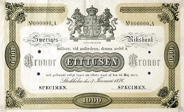 1000 Kronor