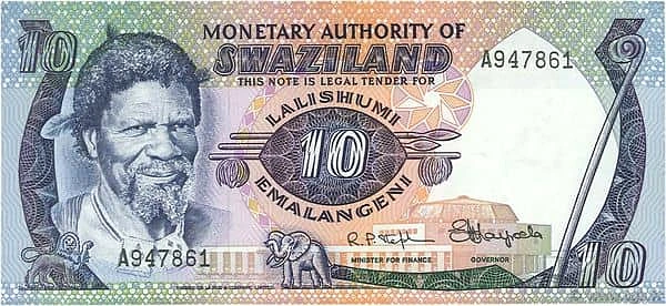 10 Emalangeni
