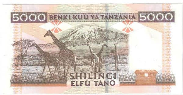 5000 Shillings