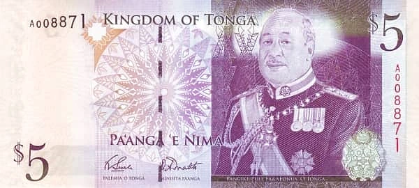 5 Pa'anga