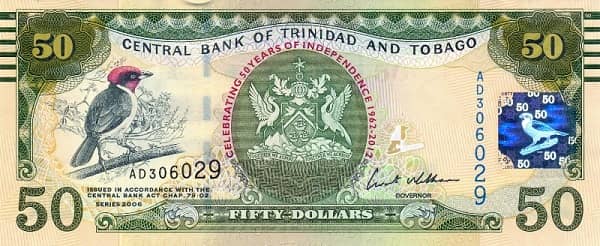 50 dollars (50 Aniversario de la Independencia)