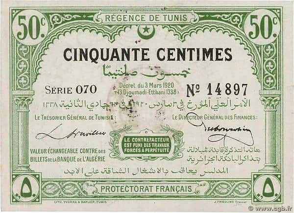 50 Centimes