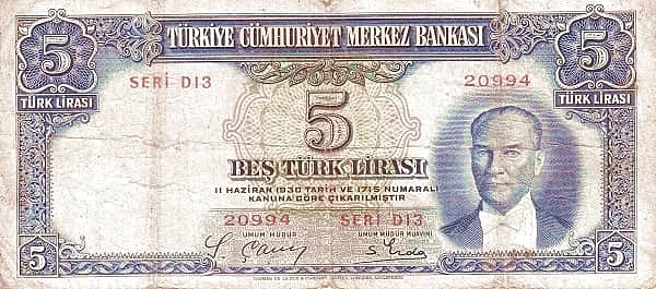 5 Lira