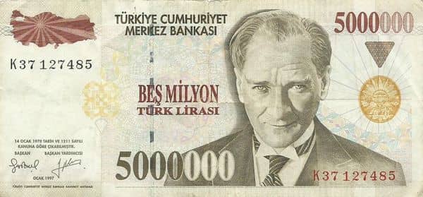 5000000 Lira