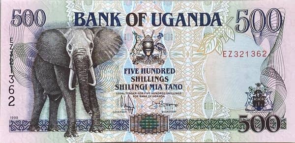 500 Shillings