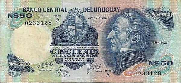50 nuevos pesos