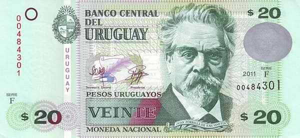 20 Pesos Uruguayos