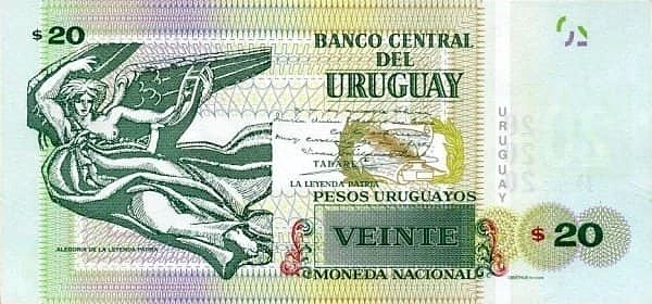 20 Pesos Uruguayos