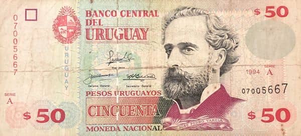 50 Pesos Uruguayos