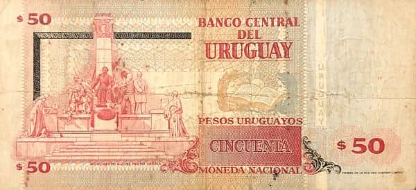 50 Pesos Uruguayos