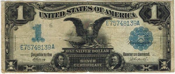 1 Dollar Silver Certificate