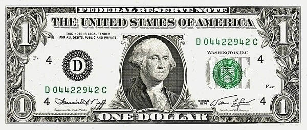 1 dollar