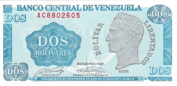 2 Bolívares