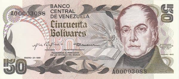 50 Bolívares