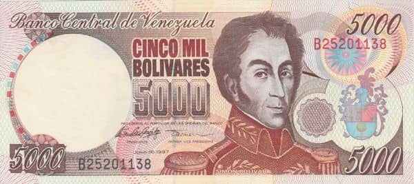 5000 Bolívares