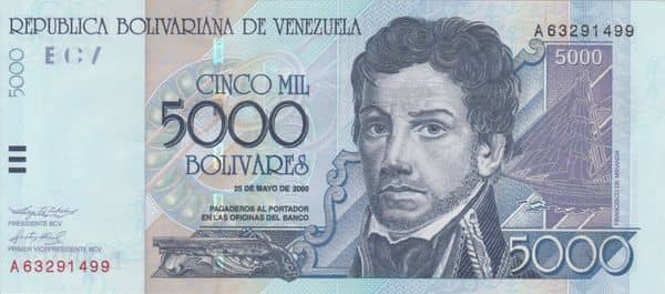 5000 Bolívares