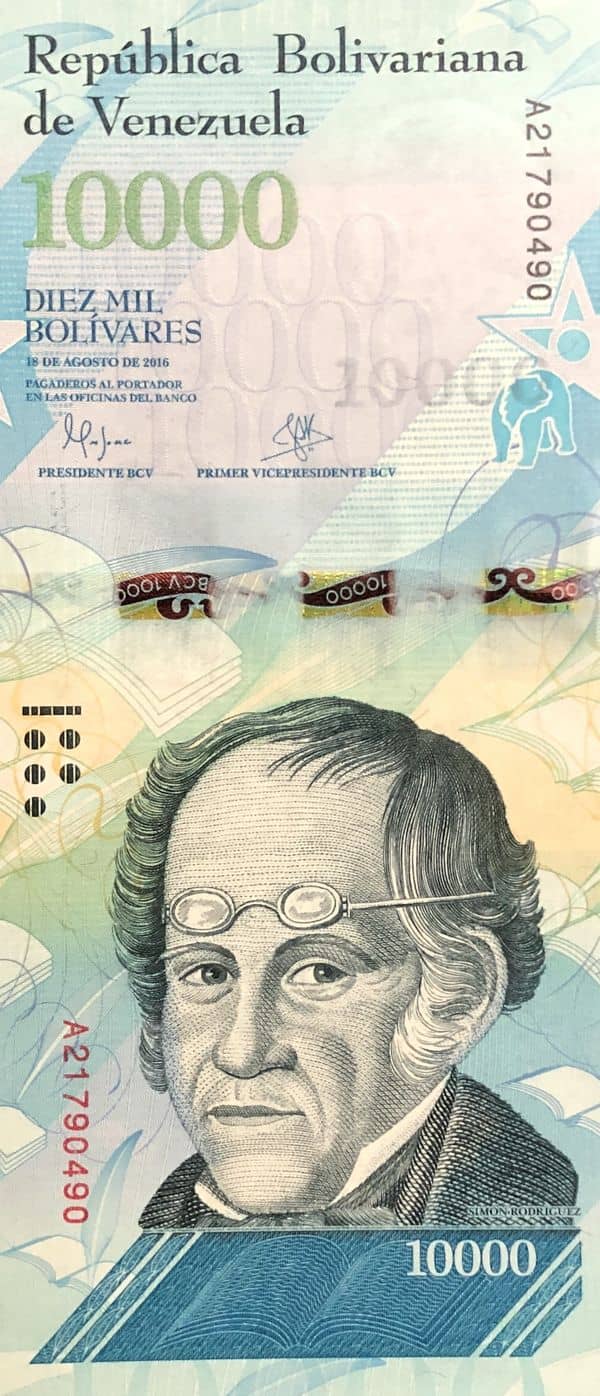 10000 Bolívares