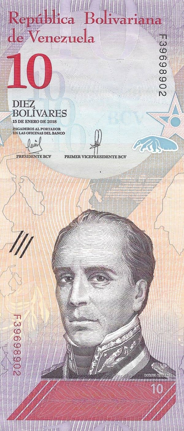 10 Bolívares