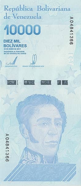 10000 Bolívares