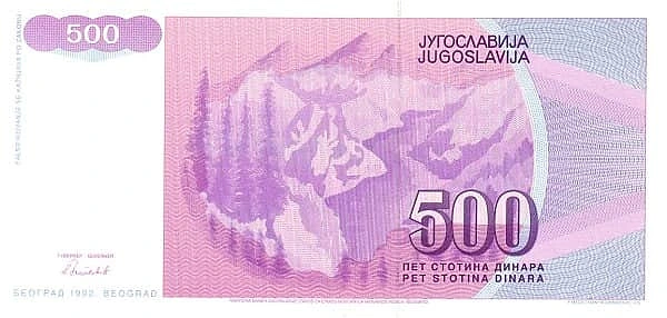 500 Dinara