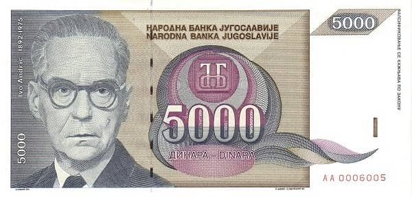 5000 Dinara