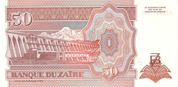 50 nouveaux zaïres