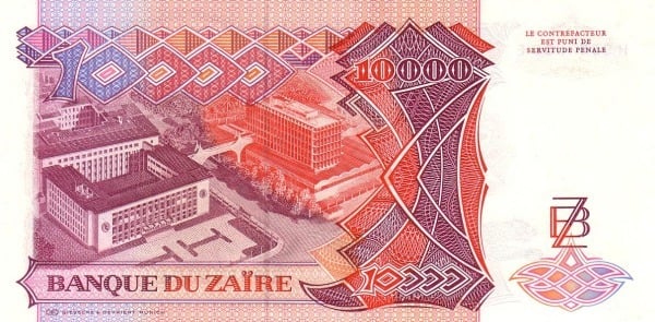 10000 zaïres